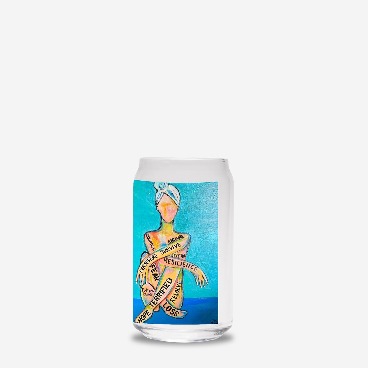 Glass Can 16oz