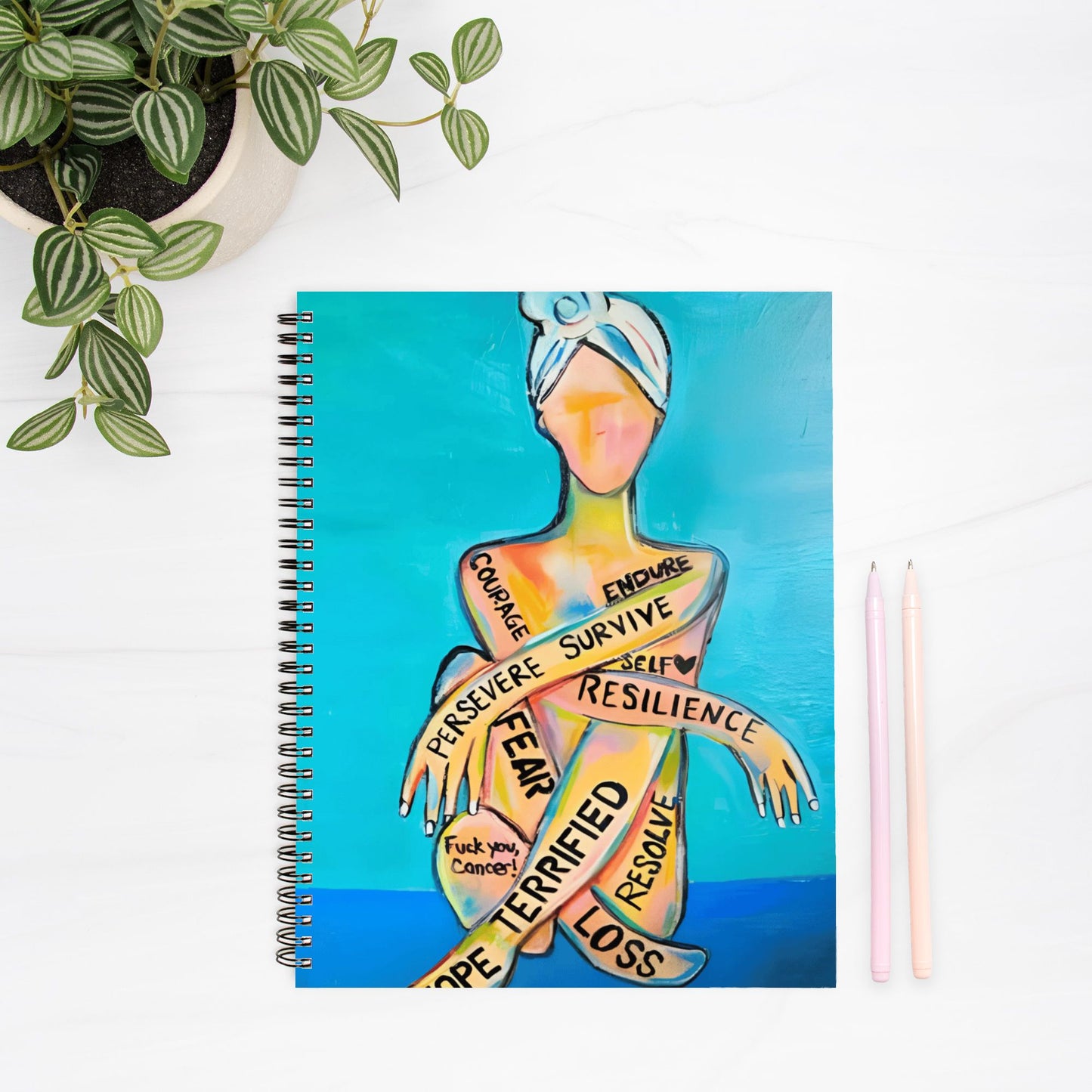 "The Jennifer" Notebook Hardcover Spiral 8.5 x 11