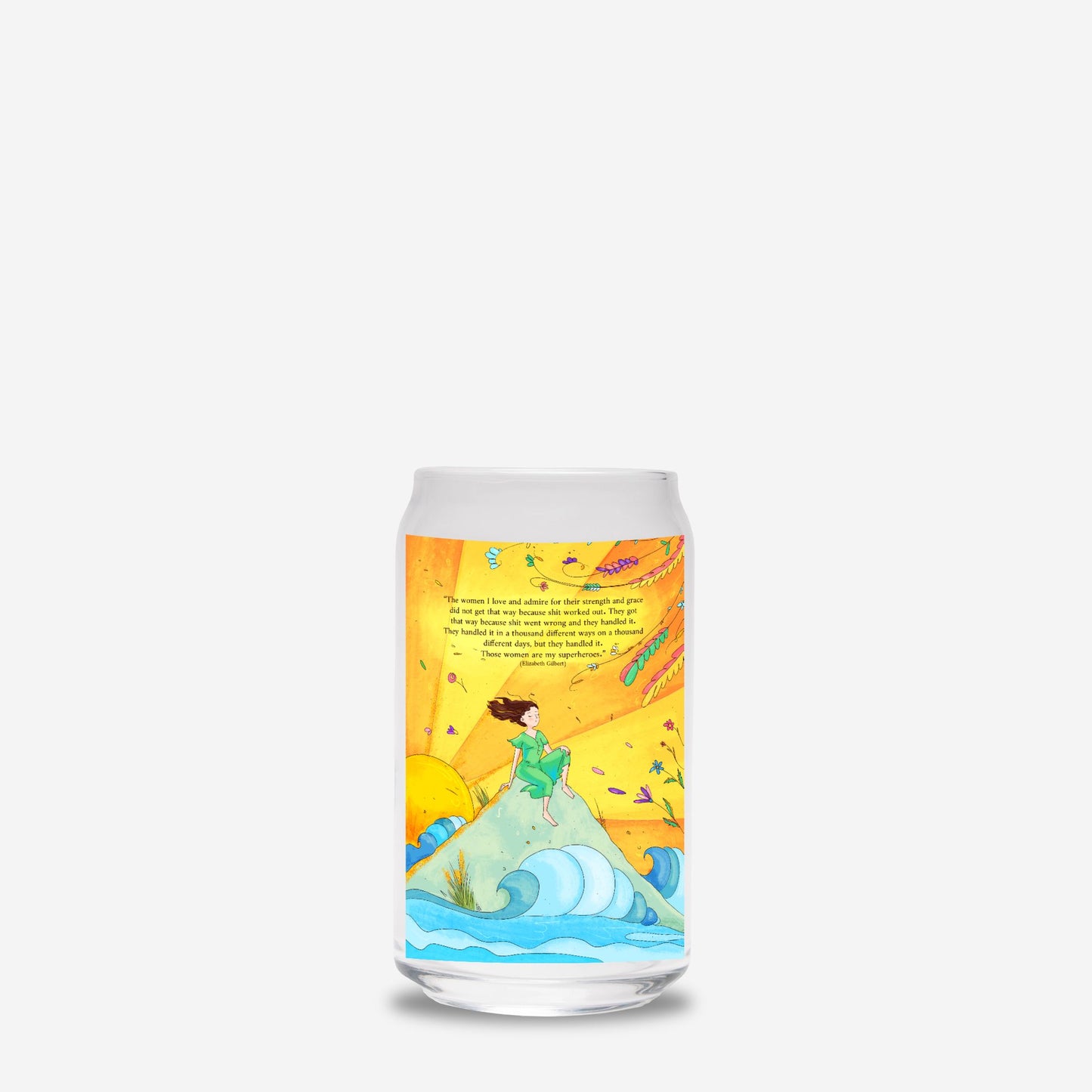 Glass Can 16oz