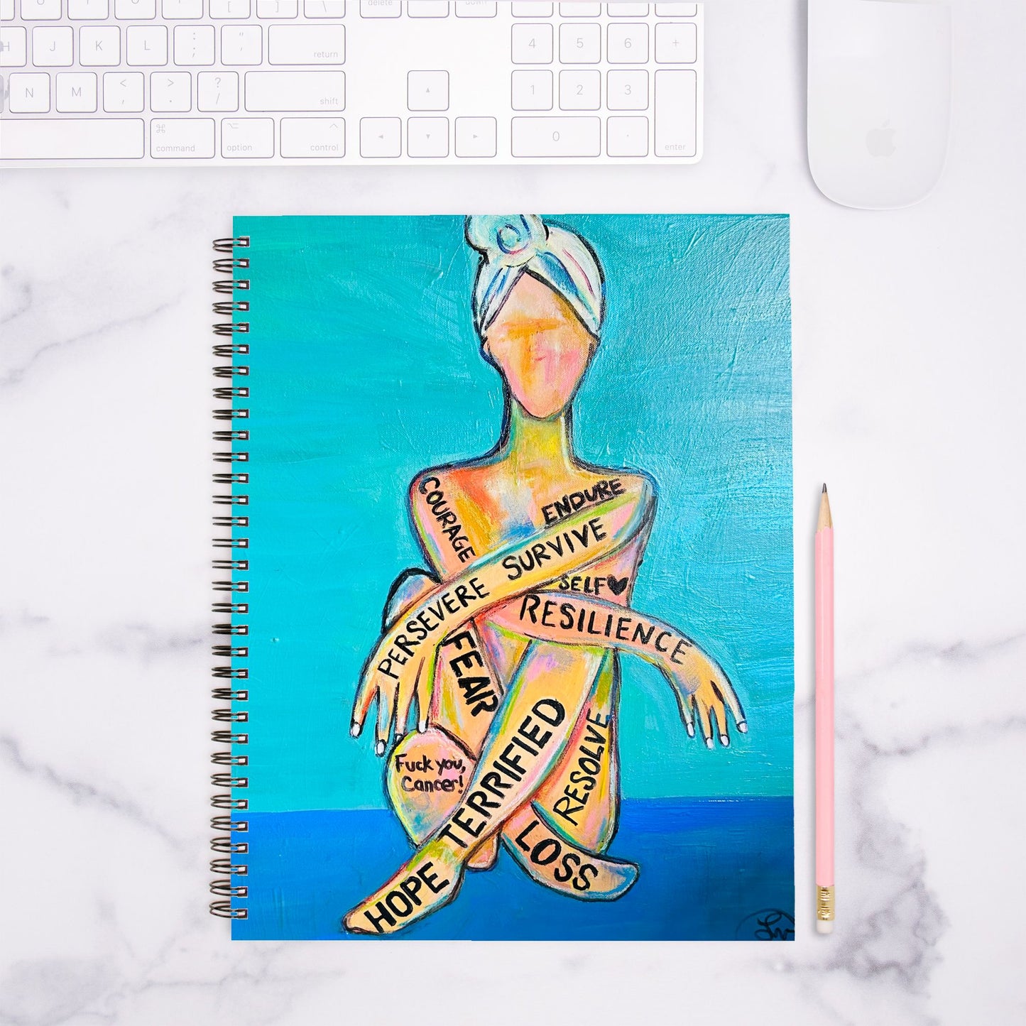 Notebook Hardcover Spiral 8.5 x 11