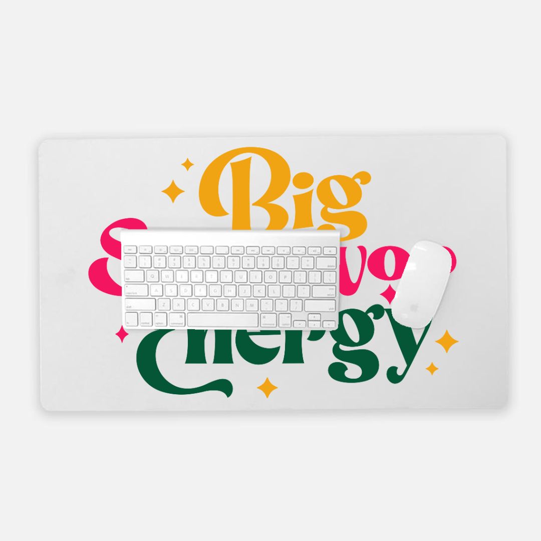 Big Survivor Energy Desk Mat - Large (24" x 14")