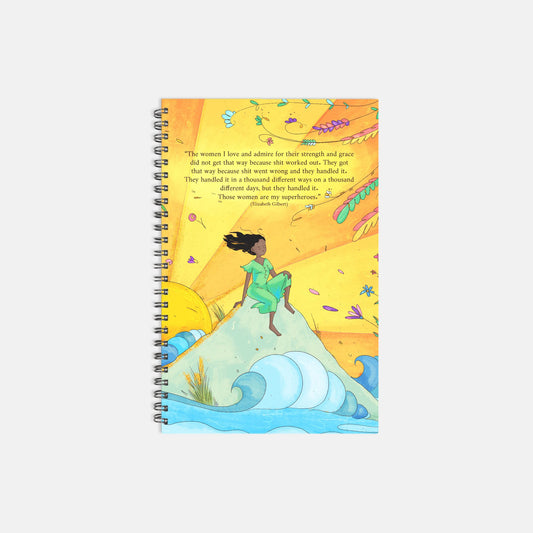 The Sarah: Sunset Muse Notebook Softcover Spiral 5.5 x 8.5