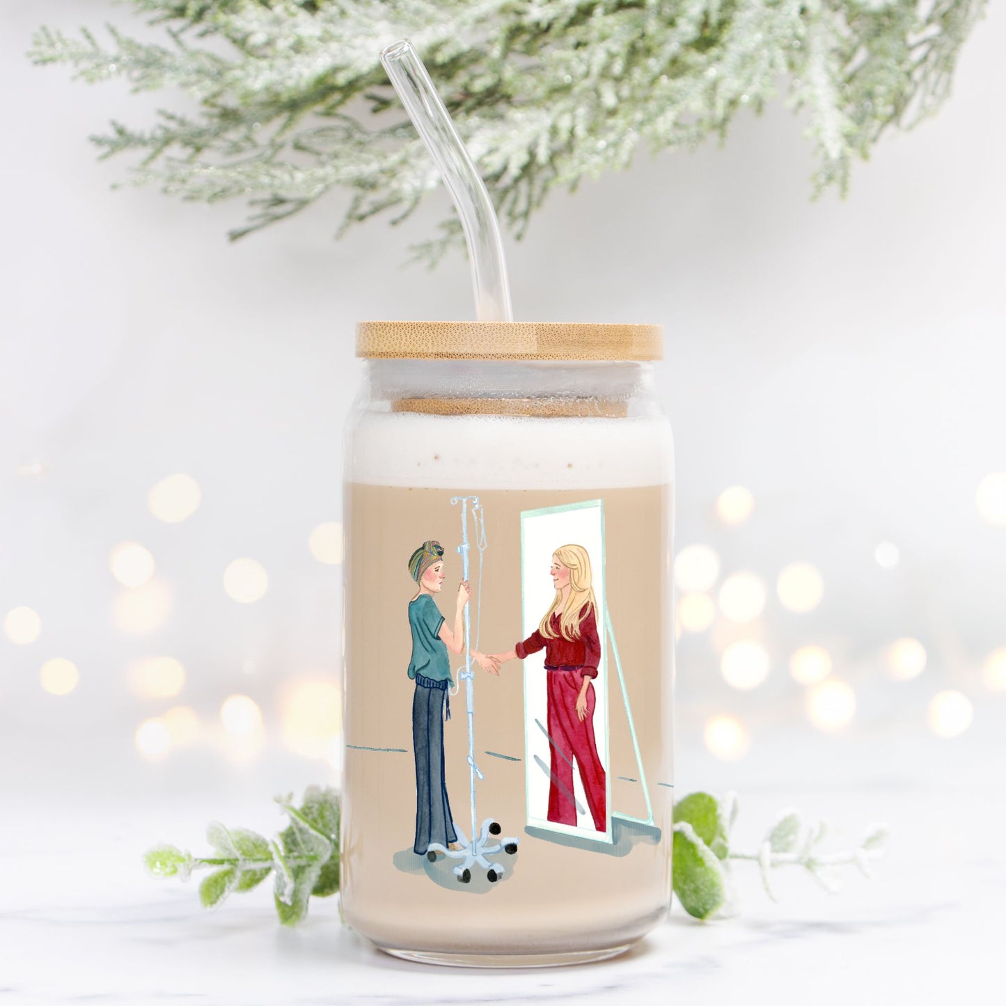 Mirror Glass Can 16oz