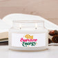 Big Survivor Energy Candle Apothecary Jar (Double Wick)