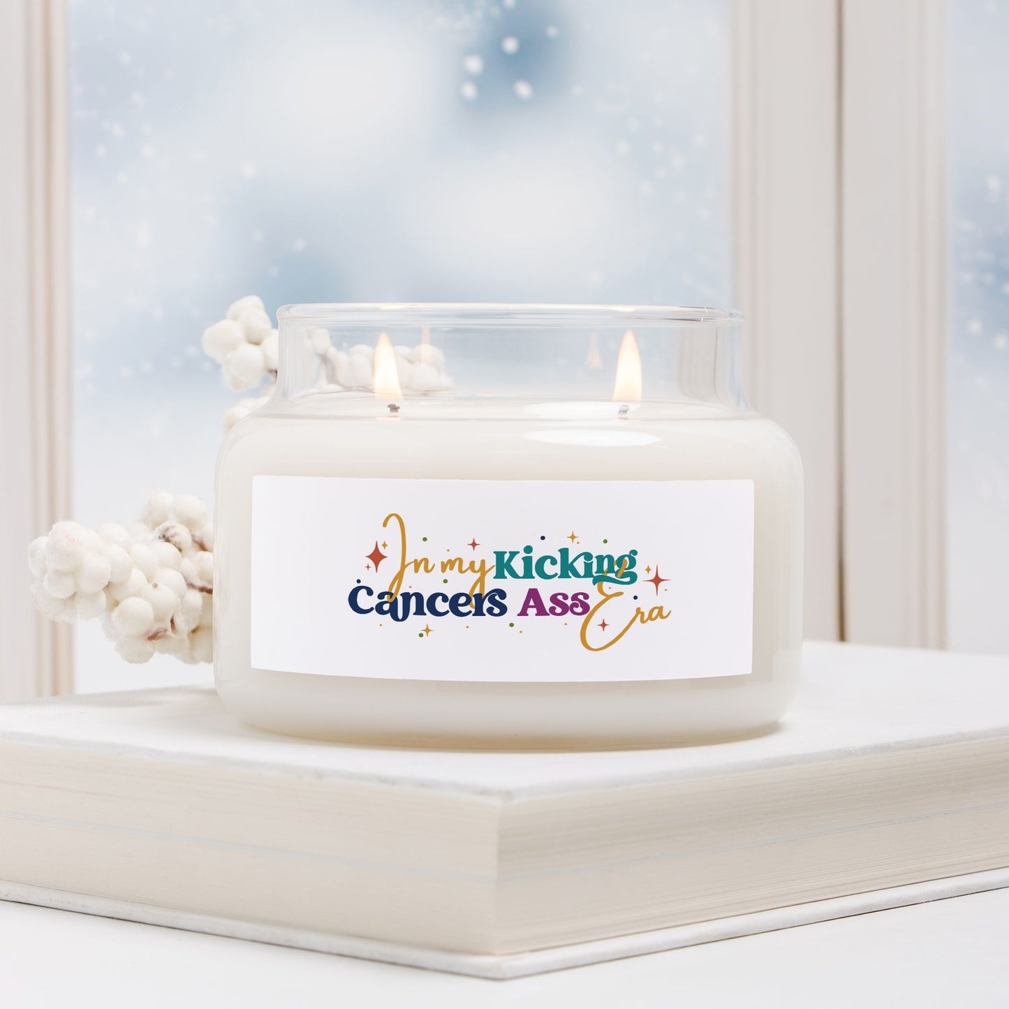 Candle Apothecary Jar (Double Wick)