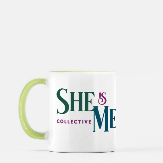 Mug 11 oz. (Green + White)