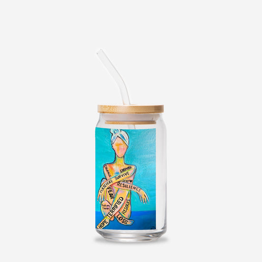 Glass Can 16oz