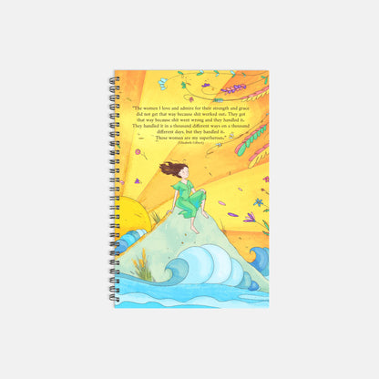 The Sarah: Ocean Muse Notebook Softcover Spiral 5.5 x 8.5