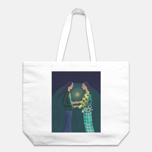 Guiding Light Oversized Tote