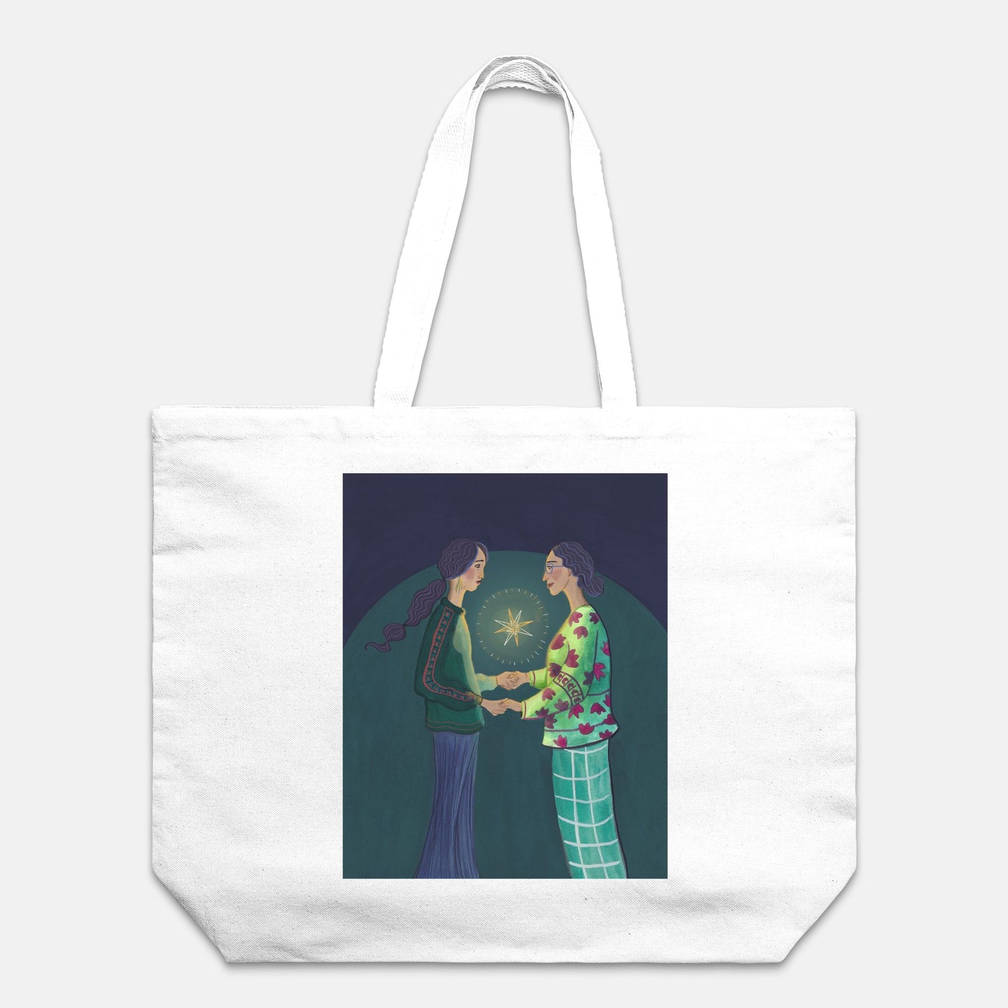 Guiding Light Oversized Tote