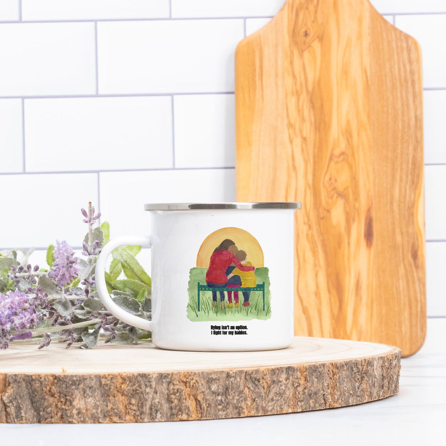 I Fight Camp Mug 10 oz.