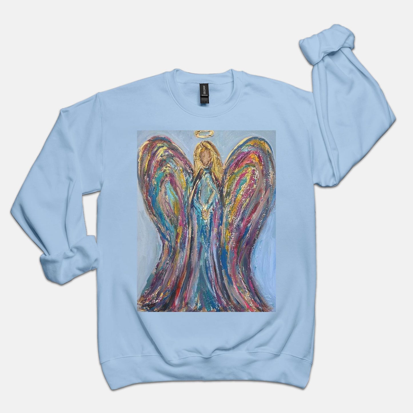 Angel Unisex Crew Neck Sweatshirt Gildan 18000