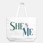 She is Me Collective Oversized Tote