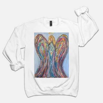Angel Unisex Crew Neck Sweatshirt Gildan 18000