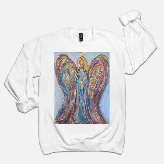 Angel Unisex Crew Neck Sweatshirt Gildan 18000
