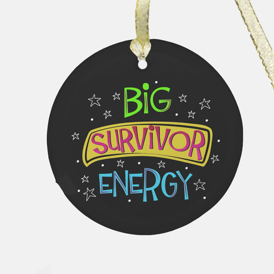 Ornament - Clear Glass (Round)