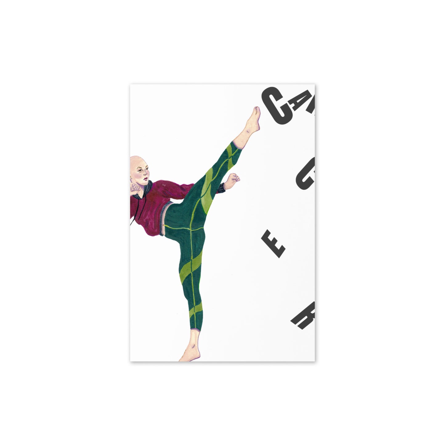 The Jennifer Greeting card