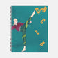 The Sarah: Ocean Muse Planner Hardcover Spiral 8.5 x 11