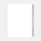 "The Jennifer" Notebook Hardcover Spiral 8.5 x 11