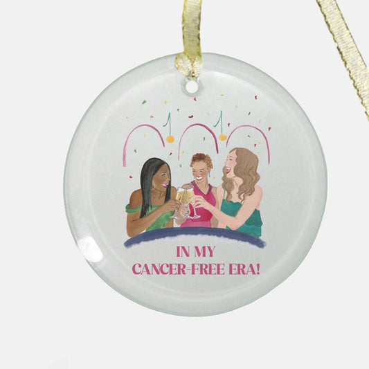 Celebration Ornament - Clear Glass (Round)