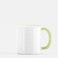 Mug 11 oz. (Green + White)