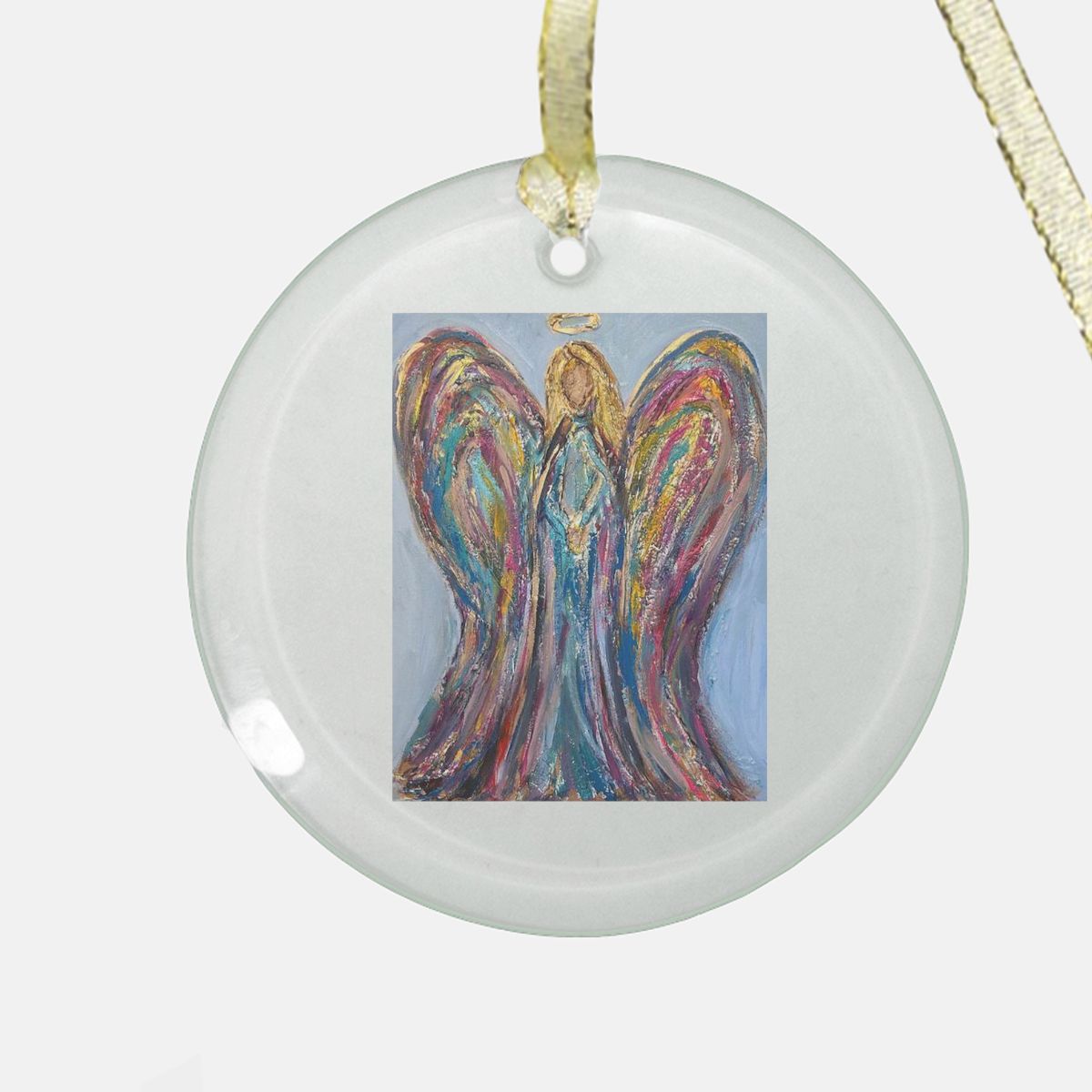 Ornament - Clear Glass (Round)