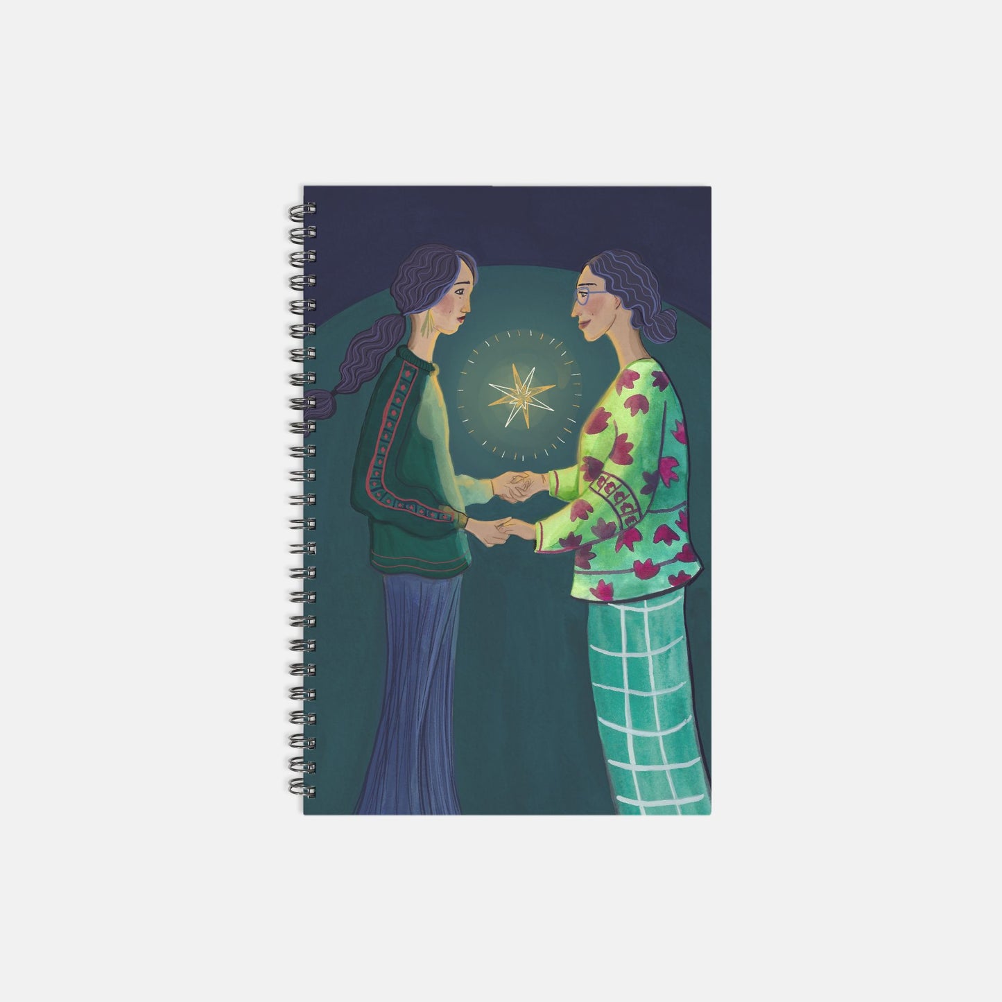 Guiding Light Notebook Softcover Spiral 5.5 x 8.5