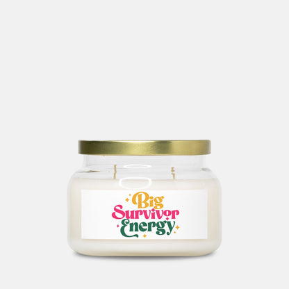 Big Survivor Energy Candle Apothecary Jar (Double Wick)