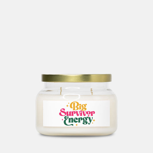 Big Survivor Energy Candle Apothecary Jar (Double Wick)