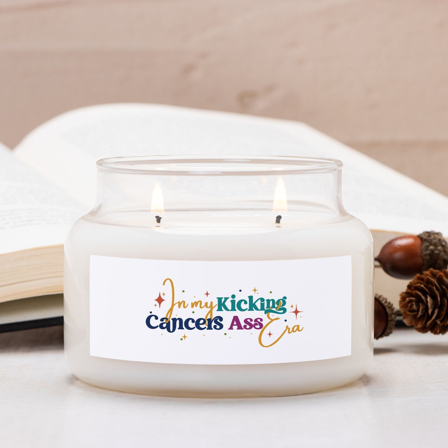 Candle Apothecary Jar (Double Wick)