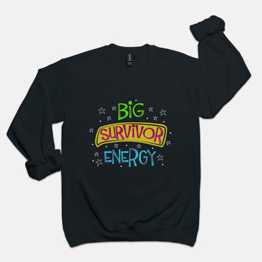 Survivor Unisex Crew Neck Sweatshirt Gildan 18000