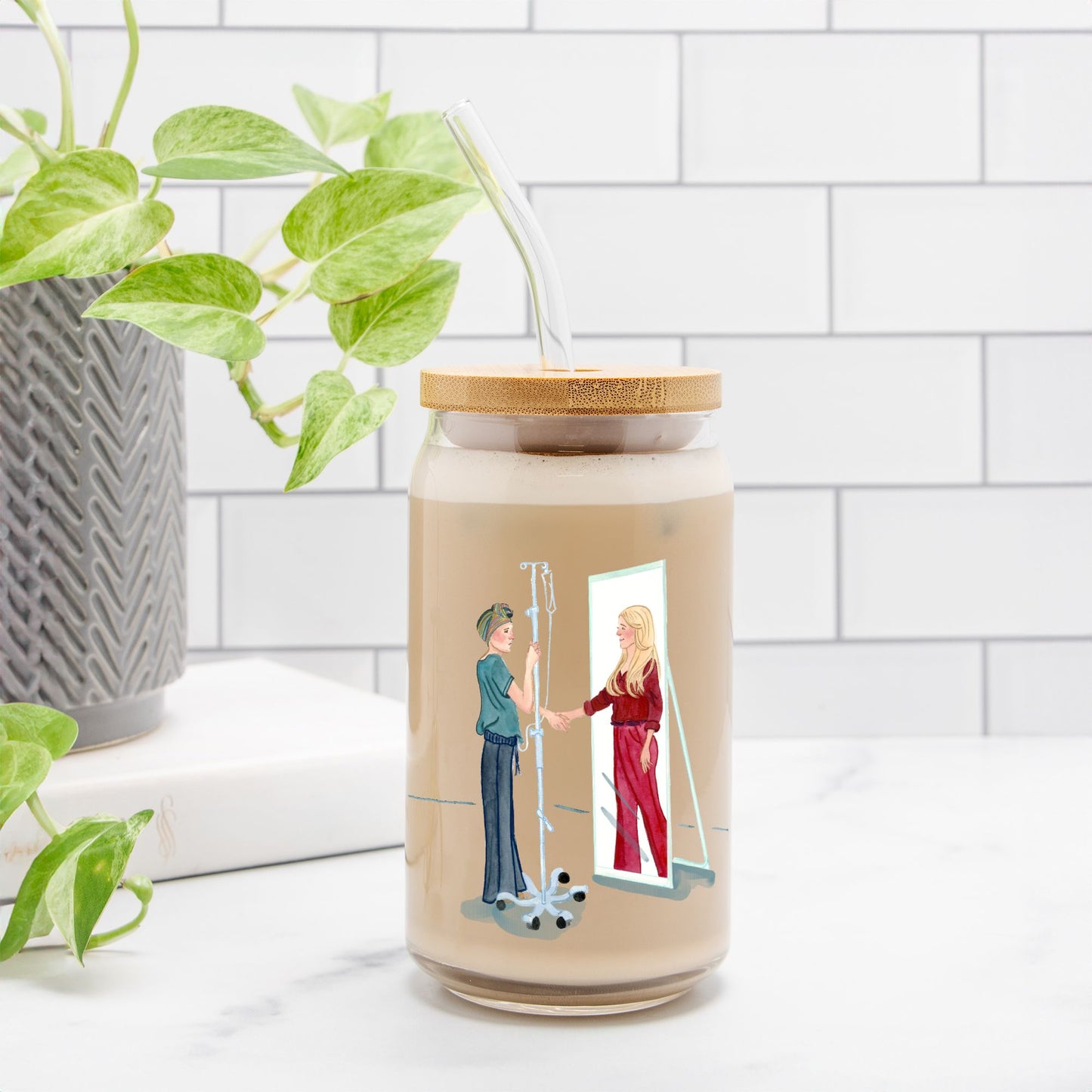 Mirror Glass Can 16oz